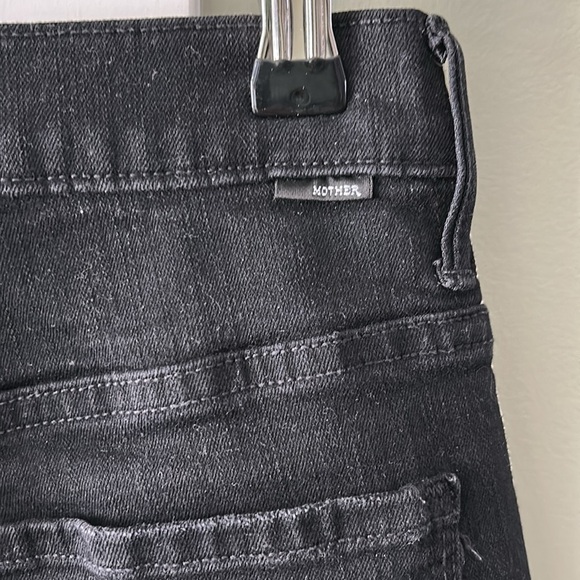 MOTHER Insider Crop Step Fray Guilty Racer Jeans - Picture 8 of 10